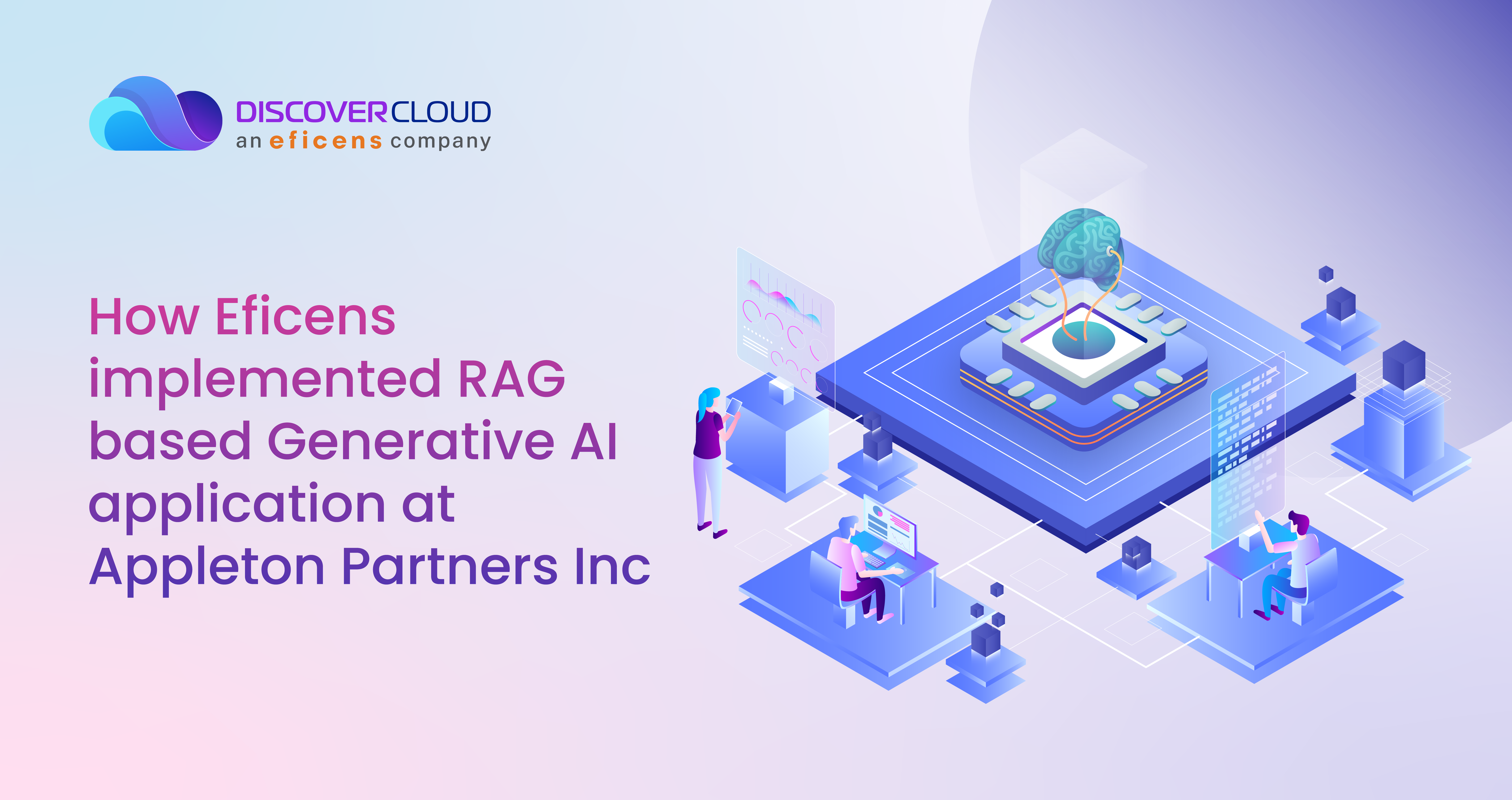 How Eficens implemented RAG based Generative AI application at Appleton Partners Inc.